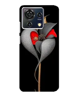 Чехол для ZTE Blade V50 Vita с картинкой «Серебряный фантазийный цветок» Чехол для ZTE Blade V50 Vita с картинкой «Серебряный фантазийный цветок»