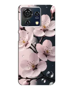 Чехол для ZTE Blade V50 Vita с картинкой «Нежная сакура и капли» Чехол для ZTE Blade V50 Vita с картинкой «Нежная сакура и капли»