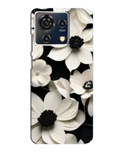 Чехол для ZTE Blade V50 Vita с картинкой «Объемные белые цветы» Чехол для ZTE Blade V50 Vita с картинкой «Объемные белые цветы»