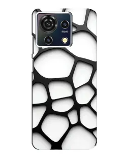 Чехол для ZTE Blade V50 Vita с картинкой «Белая объемная сетка» Чехол для ZTE Blade V50 Vita с картинкой «Белая объемная сетка»