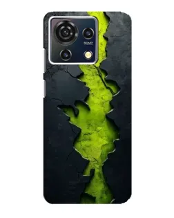 Чехол для ZTE Blade V50 Vita с картинкой «Салатовый разлом скалы» Чехол для ZTE Blade V50 Vita с картинкой «Салатовый разлом скалы»