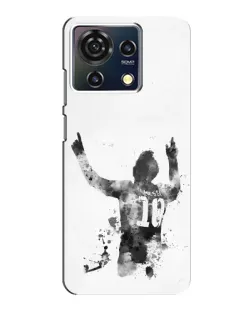 Чохол для ZTE Blade V50 Vita з картинкою «Чорно-білий силует Мессі» Чохол для ZTE Blade V50 Vita з картинкою «Чорно-білий силует Мессі»