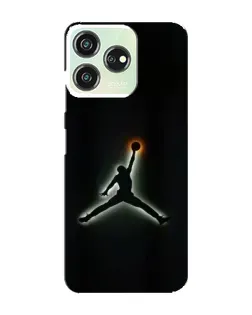 Чехол для ZTE Blade V50 с картинкой «Jordan Gradient Logo»