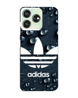 Чехол для ZTE Blade V50 с картинкой «Adidas Trefoil Blue»