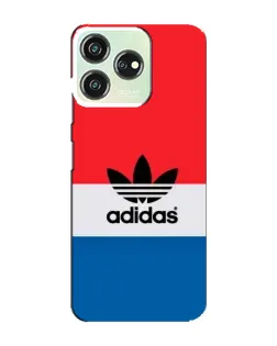 Чехол для ZTE Blade V50 с картинкой «Ретро блоки Adidas»