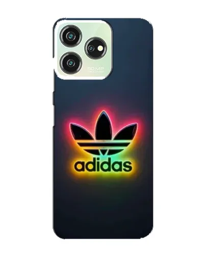 Чехол для ZTE Blade V50 с картинкой «Неоновый Adidas»