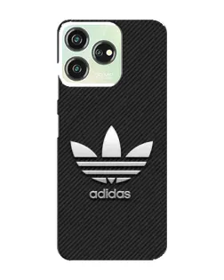 Чехол для ZTE Blade V50 с картинкой «Adidas Карбоновая текстура»