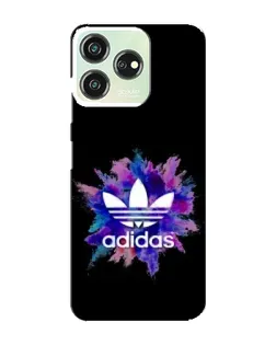 Чехол для ZTE Blade V50 с картинкой «Взрыв красок Adidas»