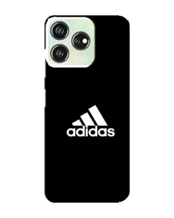 Чехол для ZTE Blade V50 с картинкой «Черная классика Adidas»