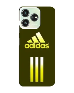 Чехол для ZTE Blade V50 с картинкой «Оливковый градиент Adidas»
