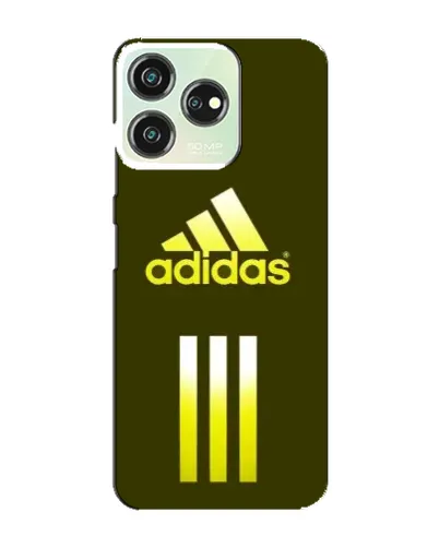 Чехол для ZTE Blade V50 с картинкой «Оливковый градиент Adidas»