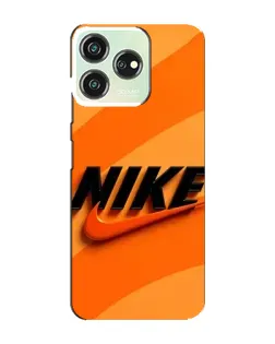 Чехол для ZTE Blade V50 с картинкой «Оранжевый драйв Nike»