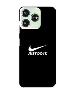 Чехол для ZTE Blade V50 с картинкой «Минимализм от Nike»