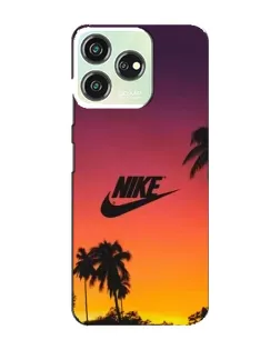 Чехол для ZTE Blade V50 с картинкой «Nike на закате солнца»