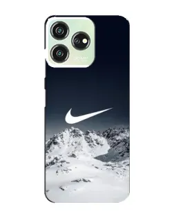 Чехол для ZTE Blade V50 с картинкой «Nike — зимние горы»