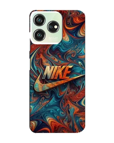 Чехол для ZTE Blade V50 с картинкой «Nike в абстракции»