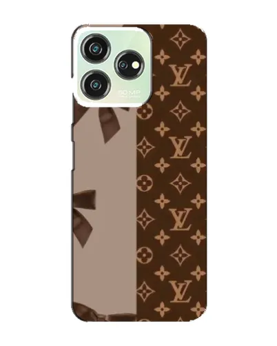 Чехол для ZTE Blade V50 с картинкой «Louis Vuitton — банты»