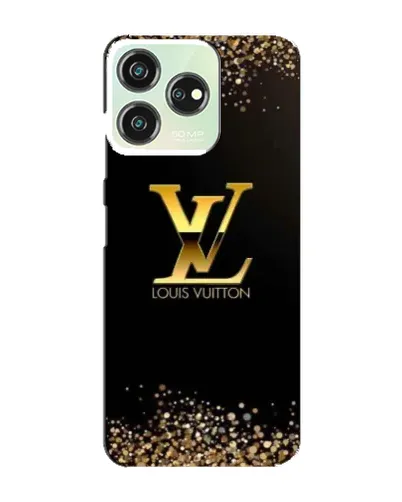 Чехол для ZTE Blade V50 с картинкой «LV — золотые искры»