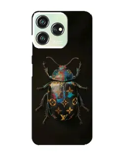 Чехол для ZTE Blade V50 с картинкой «LV — мраморный принт»