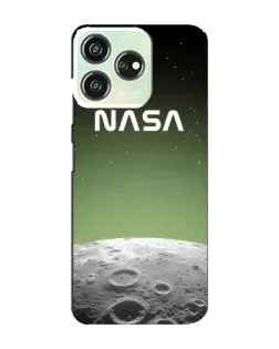 Чехол для ZTE Blade V50 с картинкой «NASA — лунный градиент»