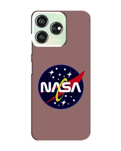 Чехол для ZTE Blade V50 с картинкой «NASA — ретро космос»