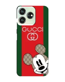 Чохол для ZTE Blade V50 з картинкою «Gucci — смуги та Міккі»