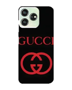 Чохол для ZTE Blade V50 з картинкою «Gucci — червоний логотип»