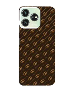 Чохол для ZTE Blade V50 з картинкою «Gucci — золоті діагоналі»