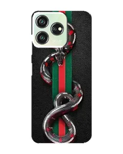 Чехол для ZTE Blade V50 с картинкой «Gucci — змея на полосе» Чехол для ZTE Blade V50 с картинкой «Gucci — змея на полосе»