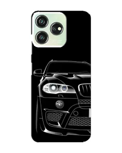 Чохол для ZTE Blade V50 з картинкою «Темний силует BMW»