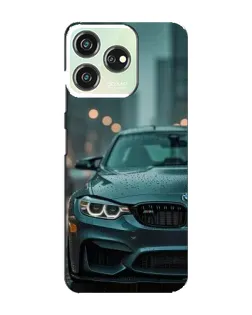 Чохол для ZTE Blade V50 з картинкою «BMW у вогнях міста»