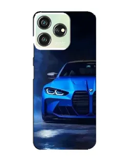 Чохол для ZTE Blade V50 з картинкою «Блакитна BMW M4»