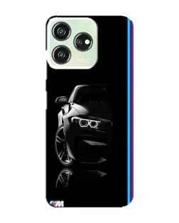 Чохол для ZTE Blade V50 з картинкою «Силует BMW в темряві»