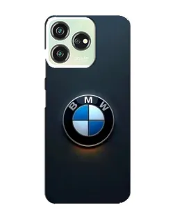 Чохол для ZTE Blade V50 з картинкою «Логотип BMW — мінімалізм»