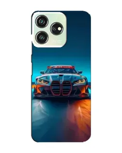 Чохол для ZTE Blade V50 з картинкою «BMW — вогні неону»