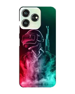 Чохол для ZTE Blade V50 з картинкою «PUBG — вогняний воїн»