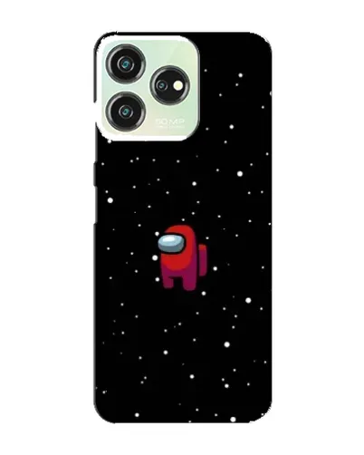Чехол для ZTE Blade V50 с картинкой «Красный Among Us»