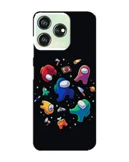Чехол для ZTE Blade V50 с картинкой «Among Us космос»