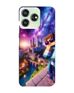 Чохол для ZTE Blade V50 з картинкою «Стів та космос» Чохол для ZTE Blade V50 з картинкою «Стів та космос»