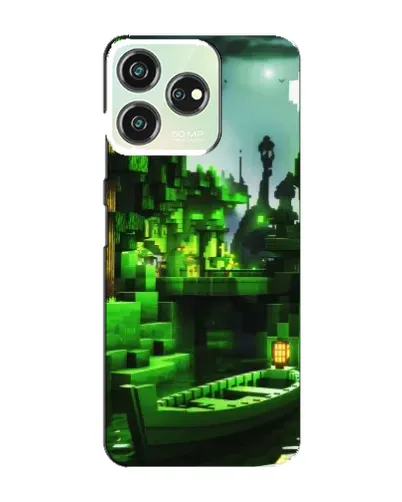 Чехол для ZTE Blade V50 с картинкой «Minecraft лесной пейзаж» Чехол для ZTE Blade V50 с картинкой «Minecraft лесной пейзаж»
