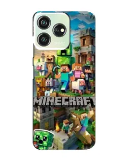 Чохол для ZTE Blade V50 з картинкою «Замок Minecraft» Чохол для ZTE Blade V50 з картинкою «Замок Minecraft»