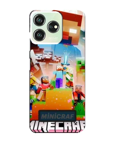 Чехол для ZTE Blade V50 с картинкой «Minecraft герои игры» Чехол для ZTE Blade V50 с картинкой «Minecraft герои игры»