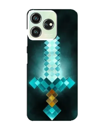 Чехол для ZTE Blade V50 с картинкой «Алмазный меч неон» Чехол для ZTE Blade V50 с картинкой «Алмазный меч неон»