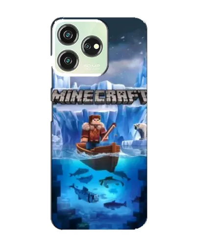Чехол для ZTE Blade V50 с картинкой «Minecraft ледяной мир» Чехол для ZTE Blade V50 с картинкой «Minecraft ледяной мир»