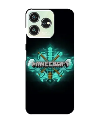 Чехол для ZTE Blade V50 с картинкой «Minecraft Diamond лого» Чехол для ZTE Blade V50 с картинкой «Minecraft Diamond лого»