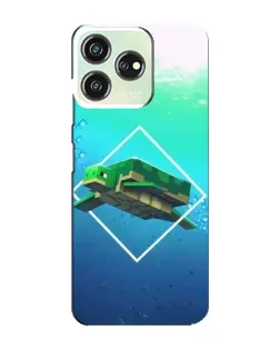 Чохол для ZTE Blade V50 з картинкою «Черепаха Minecraft» Чохол для ZTE Blade V50 з картинкою «Черепаха Minecraft»
