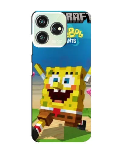 Чохол для ZTE Blade V50 з картинкою «Губка Боб Minecraft» Чохол для ZTE Blade V50 з картинкою «Губка Боб Minecraft»