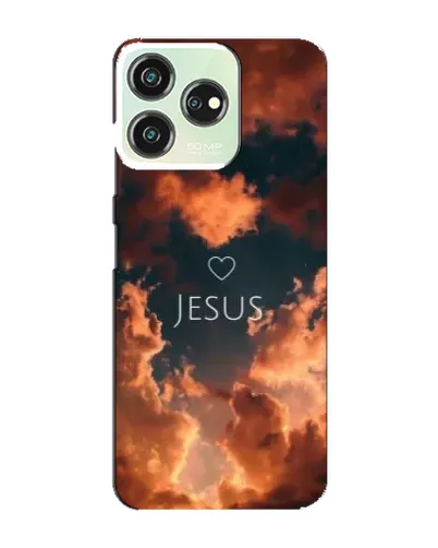 Чехол для ZTE Blade V50 с картинкой «Сияние Имени Jesus»