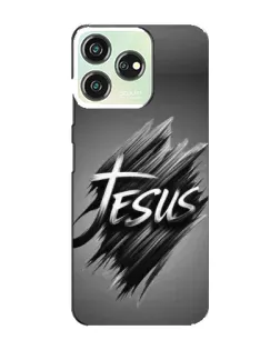 Чехол для ZTE Blade V50 с картинкой «Надпись Jesus Graffiti»