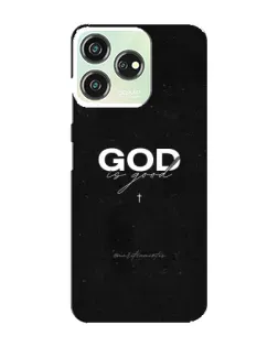 Чехол для ZTE Blade V50 с картинкой «GOD — Бог над всем»
